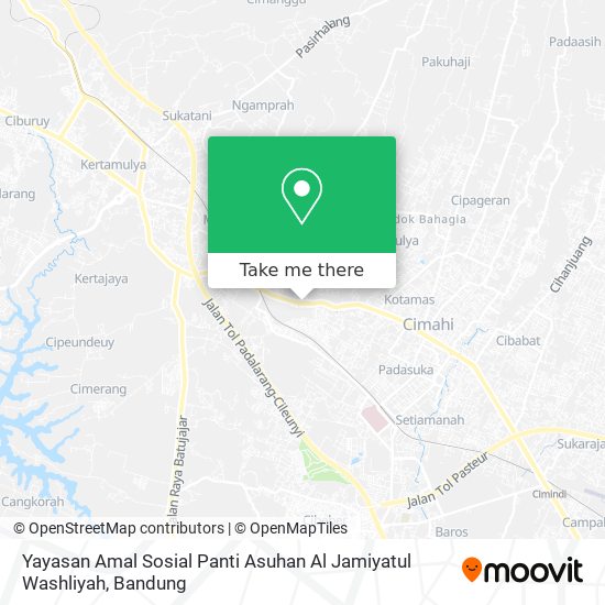 Yayasan Amal Sosial Panti Asuhan Al Jamiyatul Washliyah map
