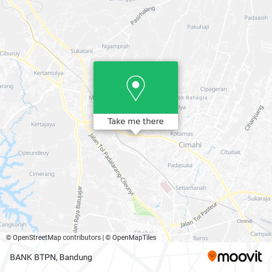 BANK BTPN map