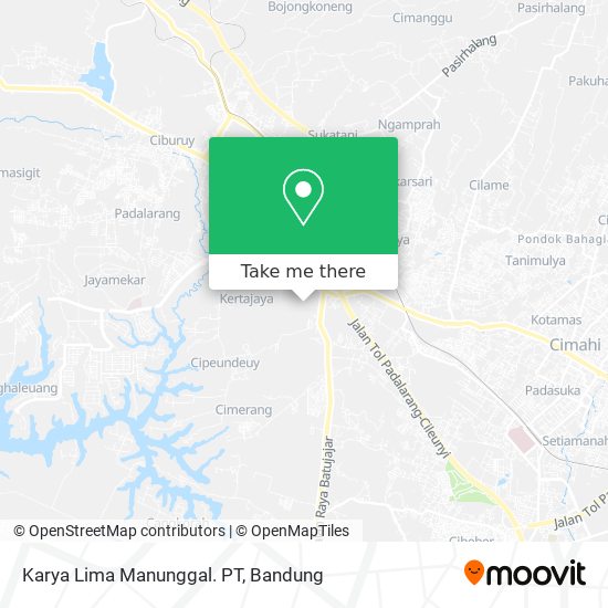 Karya Lima Manunggal. PT map