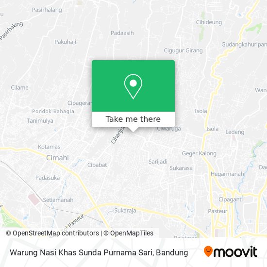 Warung Nasi Khas Sunda Purnama Sari map