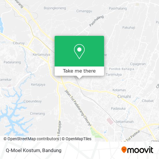 Q-Moel Kostum map