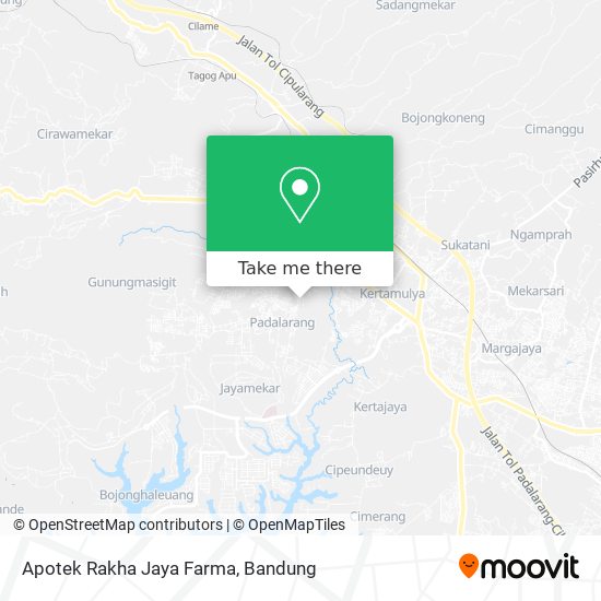 Apotek Rakha Jaya Farma map