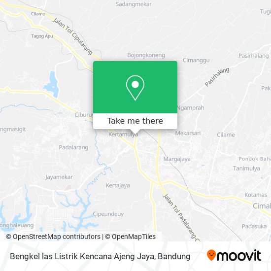 Bengkel las Listrik Kencana Ajeng Jaya map