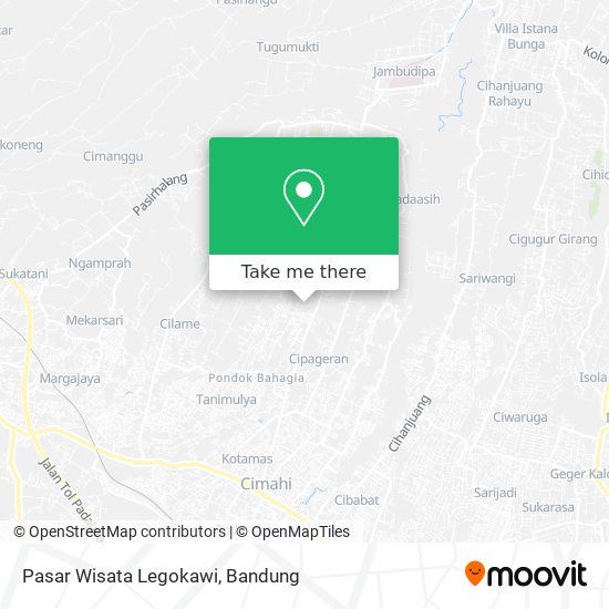 Pasar Wisata Legokawi map