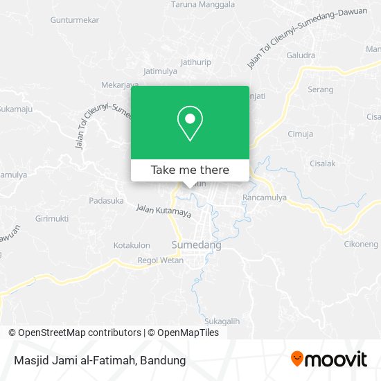 Masjid Jami al-Fatimah map