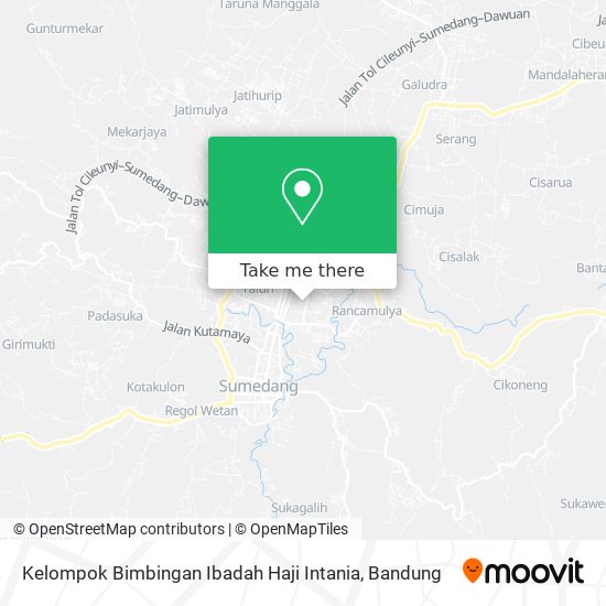 Kelompok Bimbingan Ibadah Haji Intania map