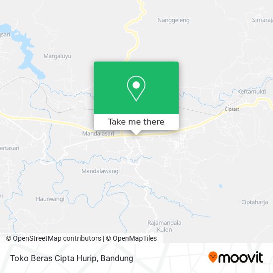 Toko Beras Cipta Hurip map