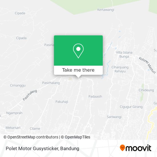 Polet Motor Gusysticker map