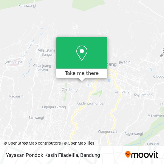 Yayasan Pondok Kasih Filadelfia map