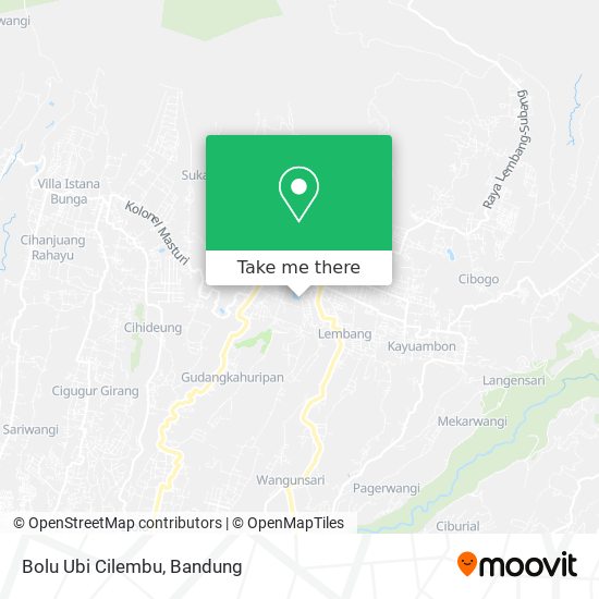 Bolu Ubi Cilembu map