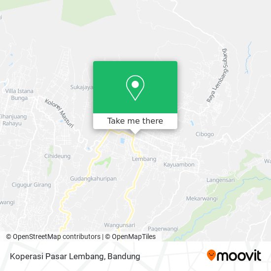 Koperasi Pasar Lembang map