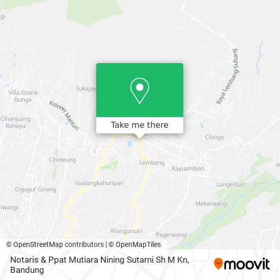 Notaris & Ppat Mutiara Nining Sutarni Sh M Kn map