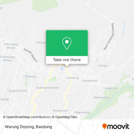 Warung Doyong map