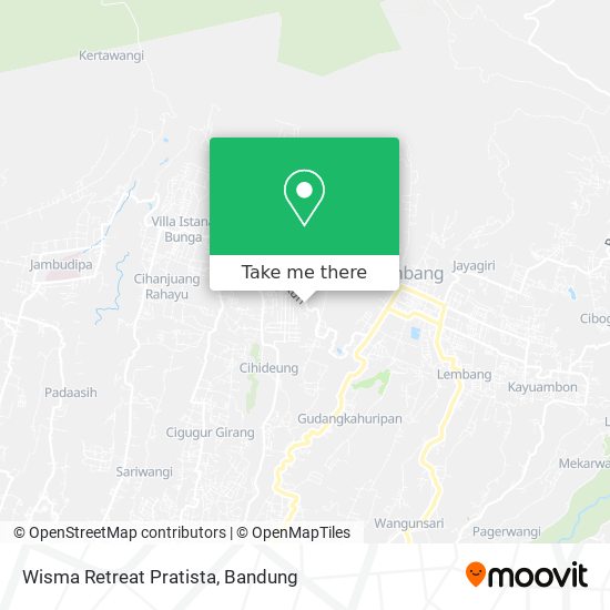 Wisma Retreat Pratista map