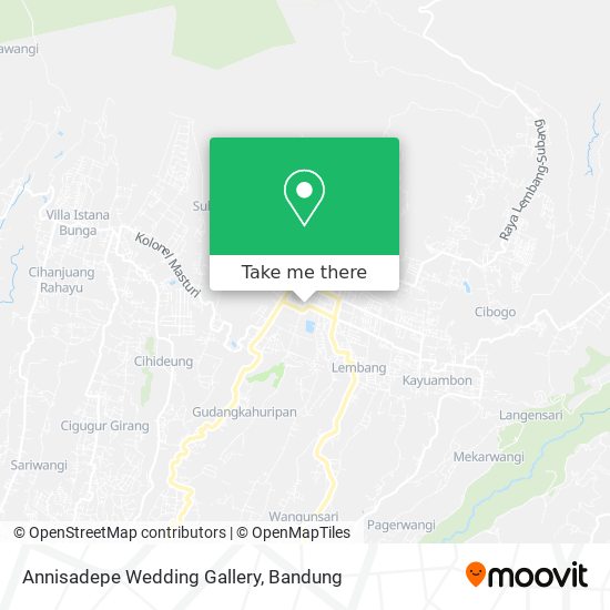 Annisadepe Wedding Gallery map