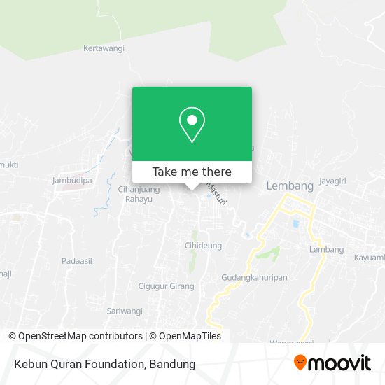 Kebun Quran Foundation map