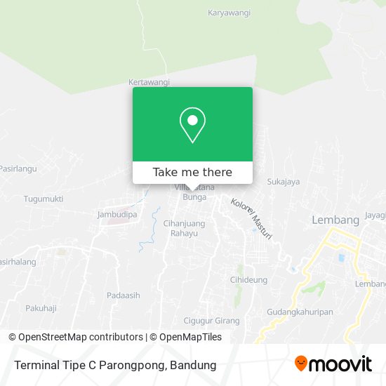 Terminal Tipe C Parongpong map