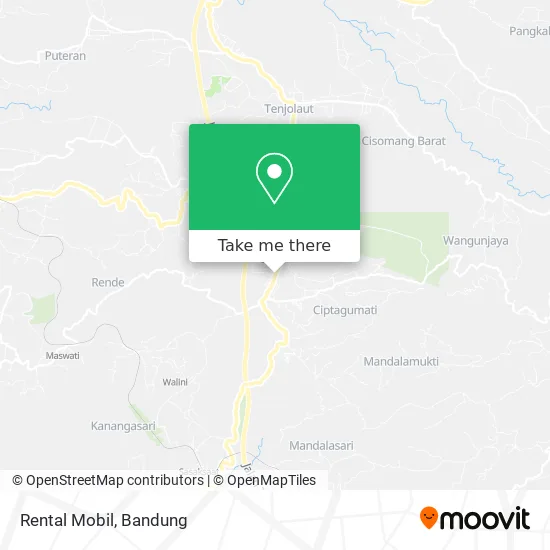 Rental Mobil map