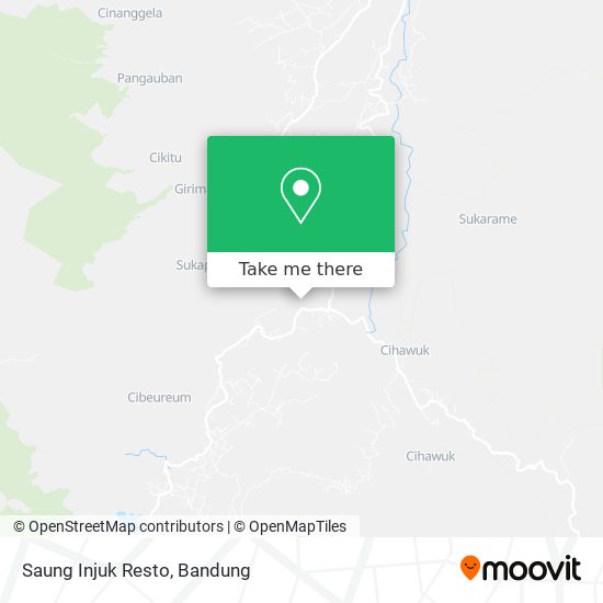 Saung Injuk Resto map