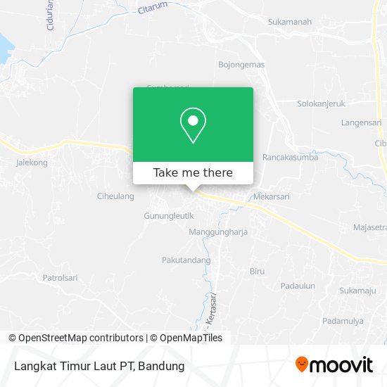 Langkat Timur Laut PT map