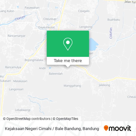 Kejaksaan Negeri Cimahi / Bale Bandung map