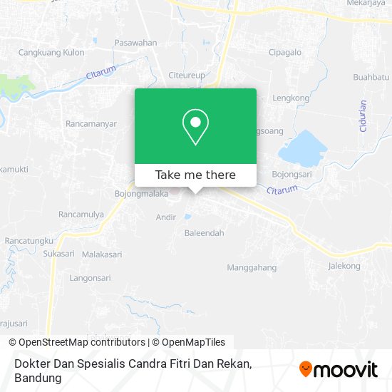 Dokter Dan Spesialis Candra Fitri Dan Rekan map