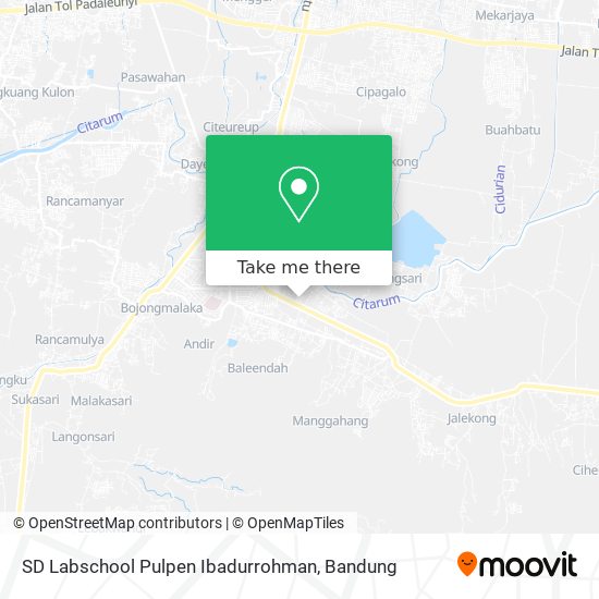 SD Labschool Pulpen Ibadurrohman map