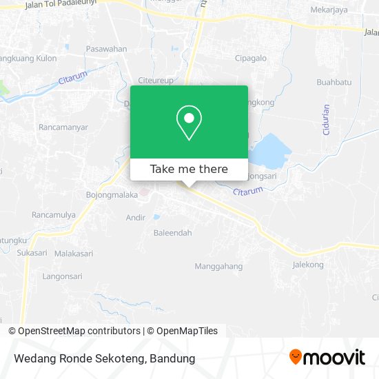 Wedang Ronde Sekoteng map