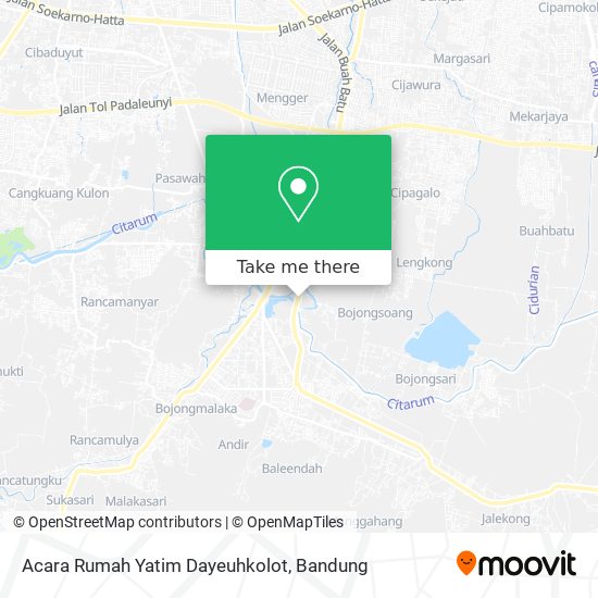 Acara Rumah Yatim Dayeuhkolot map