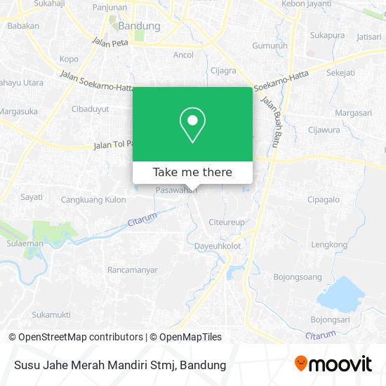 Susu Jahe Merah Mandiri Stmj map