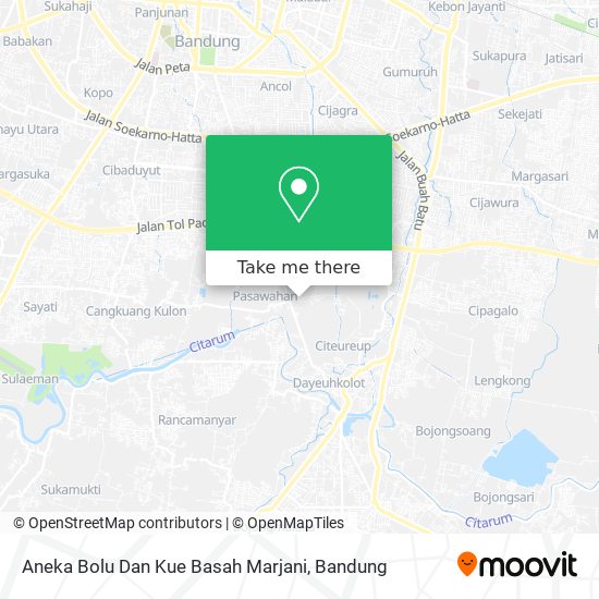 Aneka Bolu Dan Kue Basah Marjani map
