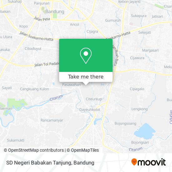 SD Negeri Babakan Tanjung map