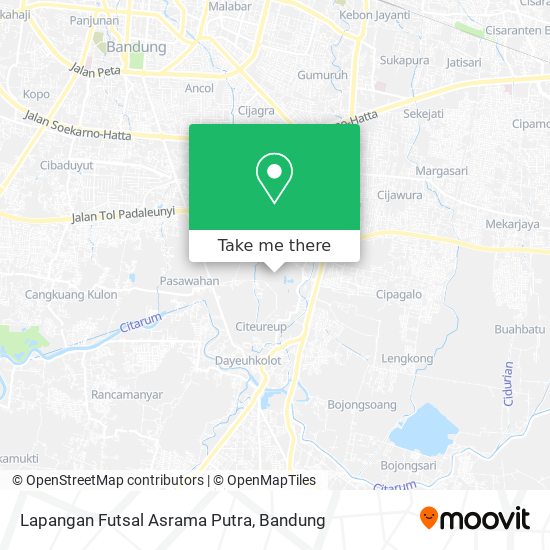 Lapangan Futsal Asrama Putra map