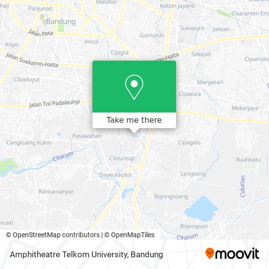 Amphitheatre Telkom University map