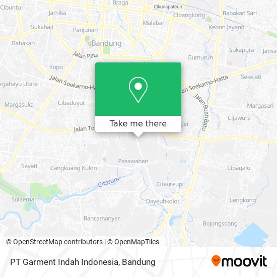 PT Garment Indah Indonesia map