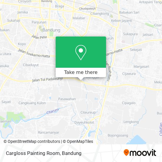 Cargloss Painting Room map