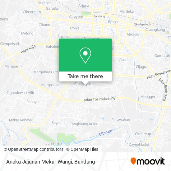 Aneka Jajanan Mekar Wangi map