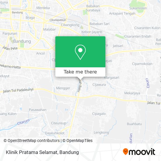 Klinik Pratama Selamat map