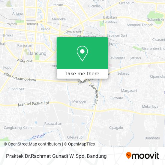 Praktek Dr.Rachmat Gunadi W, Spd map