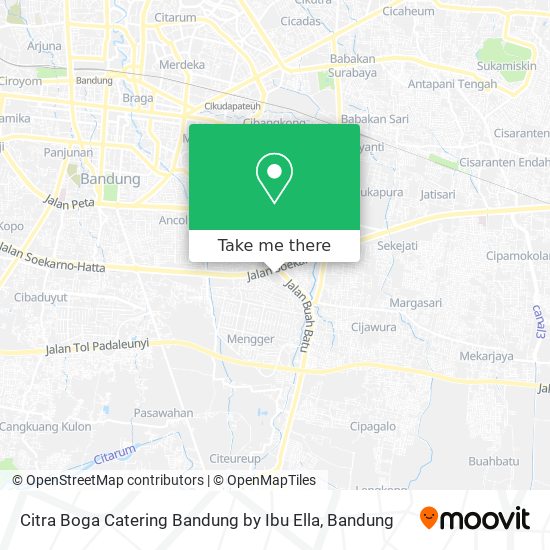 Citra Boga Catering Bandung by Ibu Ella map