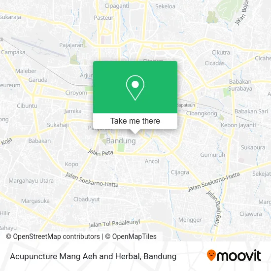 Acupuncture Mang Aeh and Herbal map