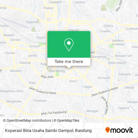 Koperasi Bina Usaha Sambi Gempol map