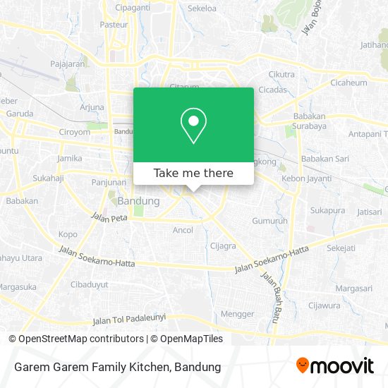 Garem Garem Family Kitchen map