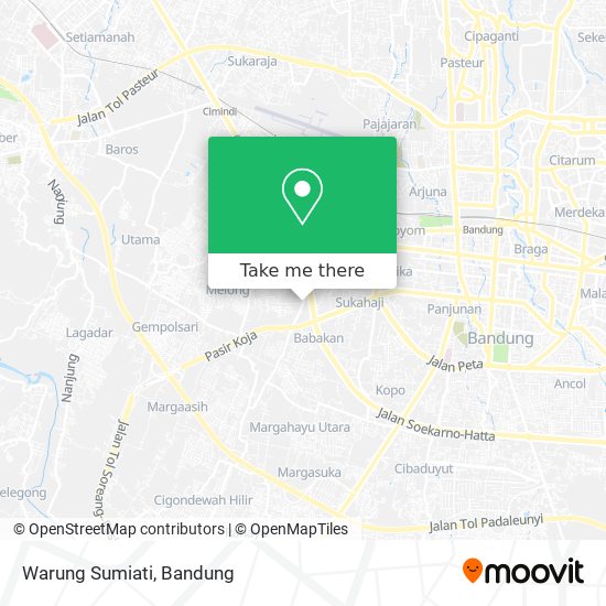 Warung Sumiati map