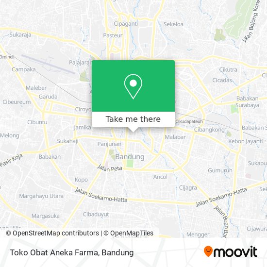 Toko Obat Aneka Farma map