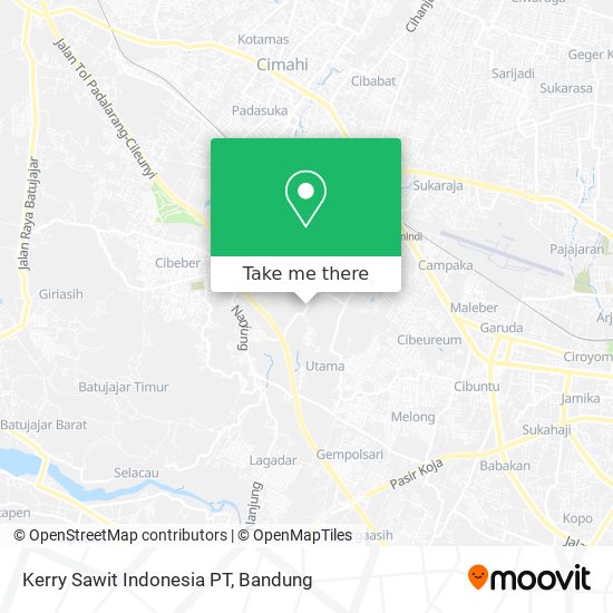 Kerry Sawit Indonesia PT map