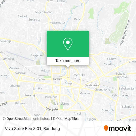 Vivo Store Bec Z-01 map