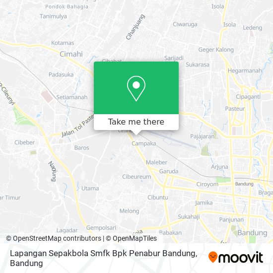 Lapangan Sepakbola Smfk Bpk Penabur Bandung map