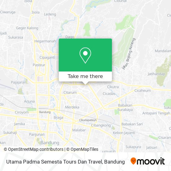 Utama Padma Semesta Tours Dan Travel map