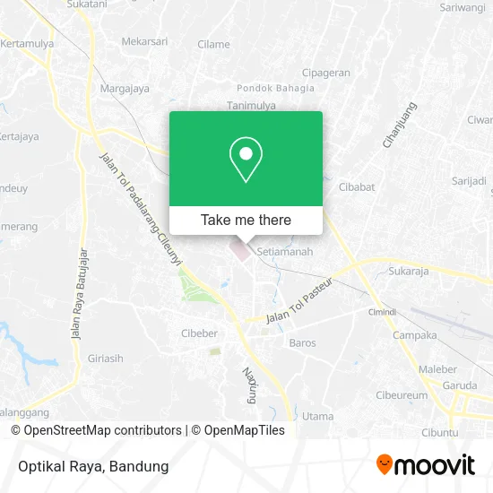 Optikal Raya map